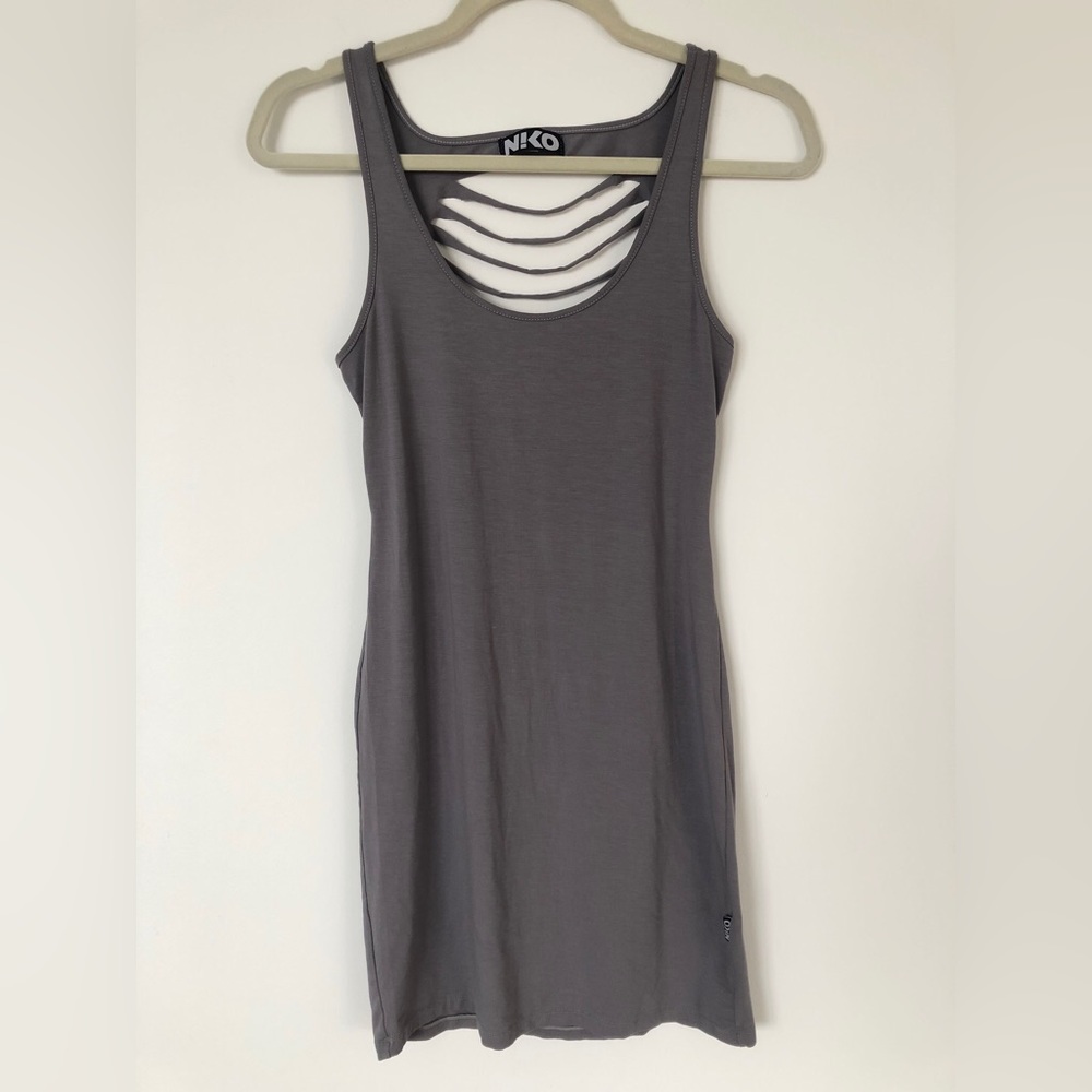 NikoTank Style Dress w/ Back Cutout
